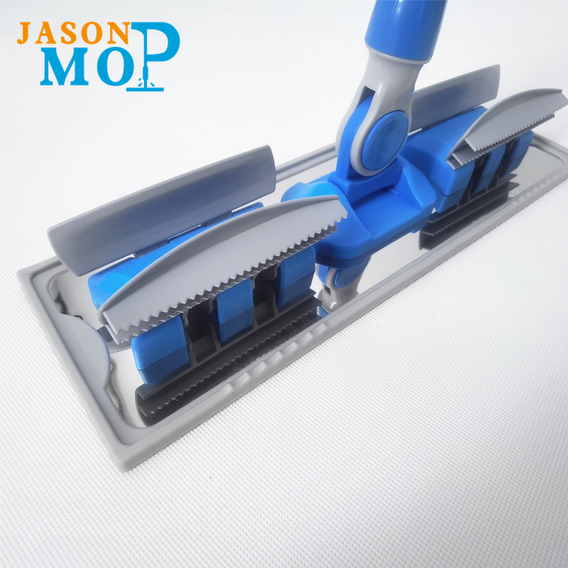 High quality steel mop microfiber stainless steel rod lengthened flat mop Floor Cleaning