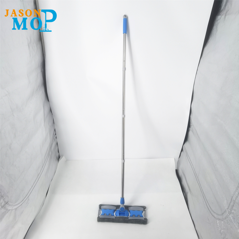 High quality steel mop microfiber stainless steel rod lengthened flat mop Floor Cleaning