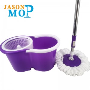 Made microfiber Self-washed 360 Rotation magic spin mop